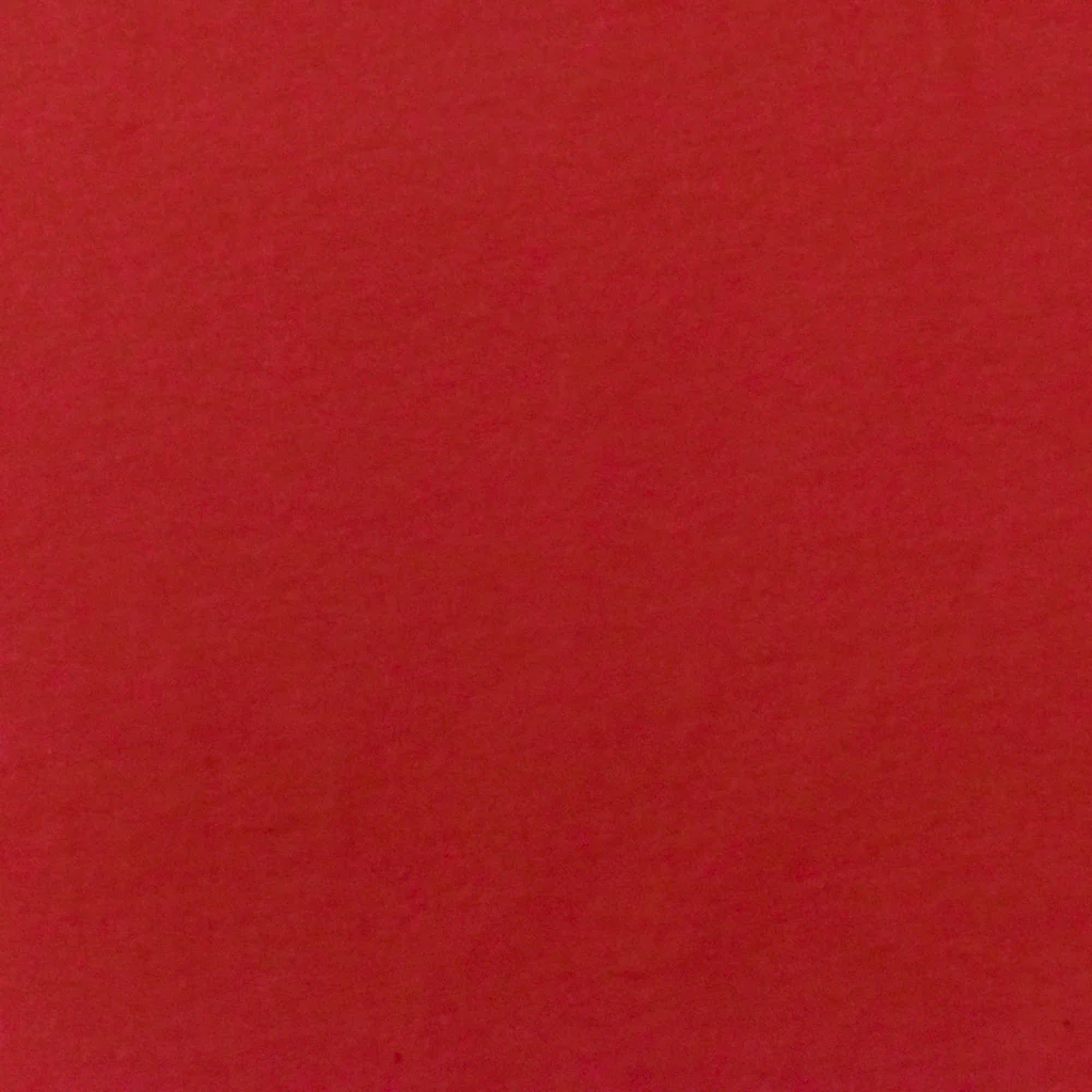 Tangerine Red Solid Silk Chiffon Woven Fabric - Image 2