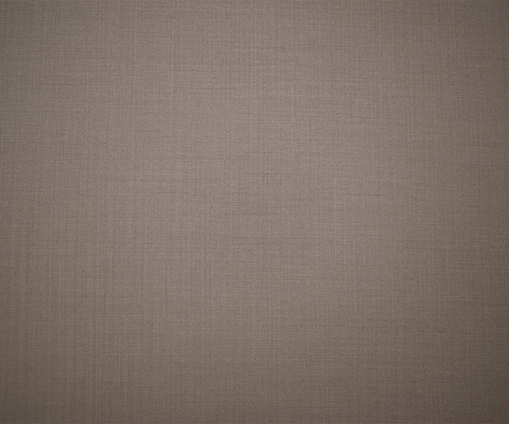 Taupe Brown Poly-Wool Japanese Herringbone Shirting Woven Fabric - Image 4