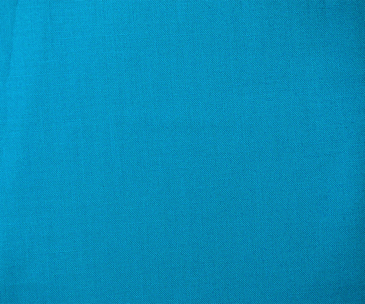 Teal Blue Cotton Solid Quality Quilting Woven Fabric - Image 3