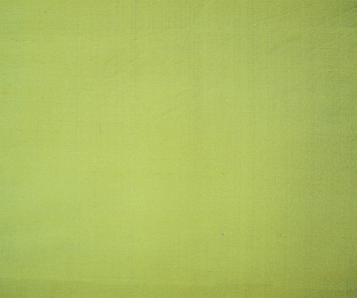Turquoise-Lime Iridescent Silk Dupioni Woven Fabric - Image 4