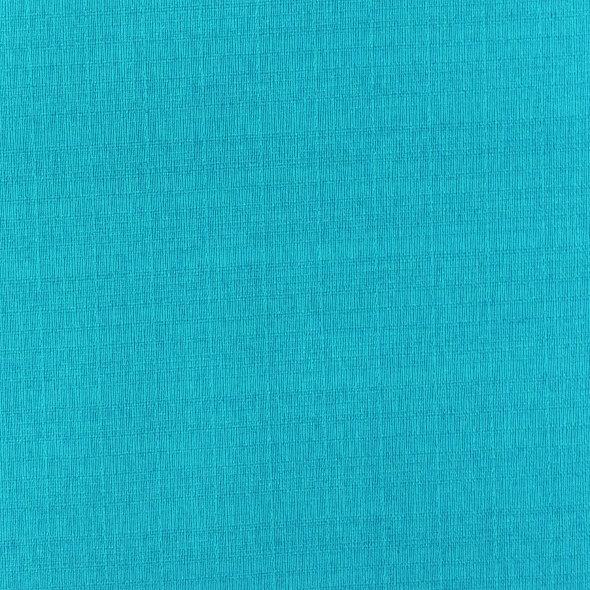 Turquoise Polyester Cross-Hatch Shirting Fabric - Image 4