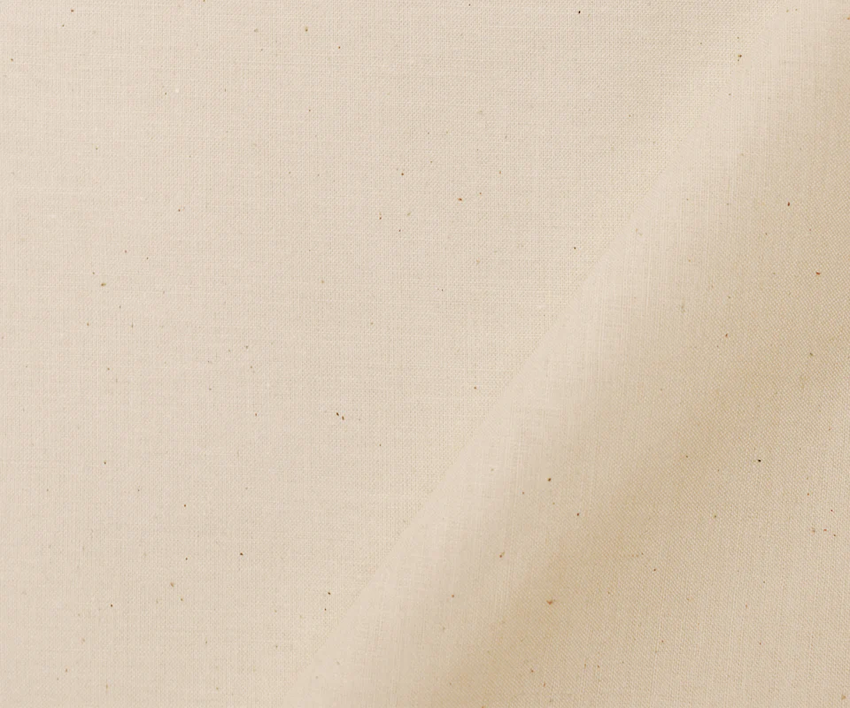 Unbleached Cotton Muslin Woven 25 YD Bolt Fabric - Image 2