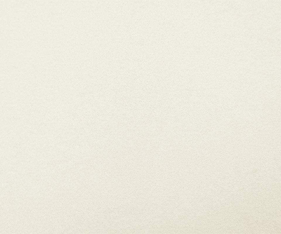 White 16 oz. Cotton Heavy Sweatshirt Fleece Knit Fabric - Image 4