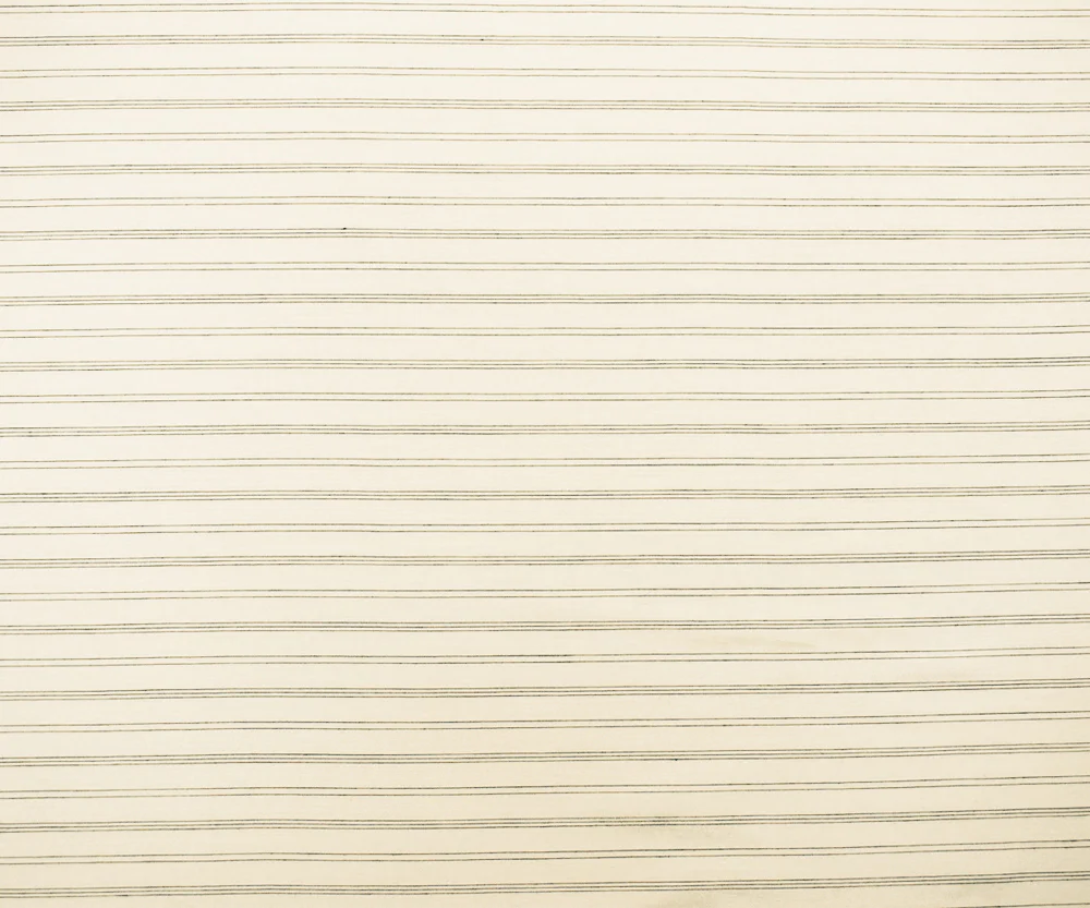 White-Black Rayon Japanese Horizontal Pinstripe Lawn Woven Fabric - Image 4