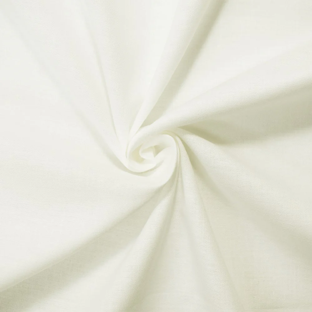 White Cotton Solid Quality Quilting Woven 25 YD Bolt Fabric