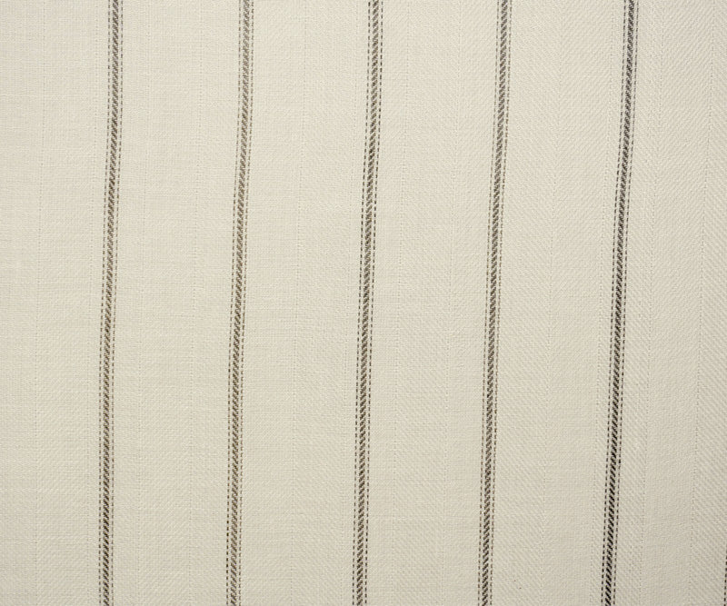 White-Gray Rayon Stripe Herringbone Twill Woven Fabric - Image 3