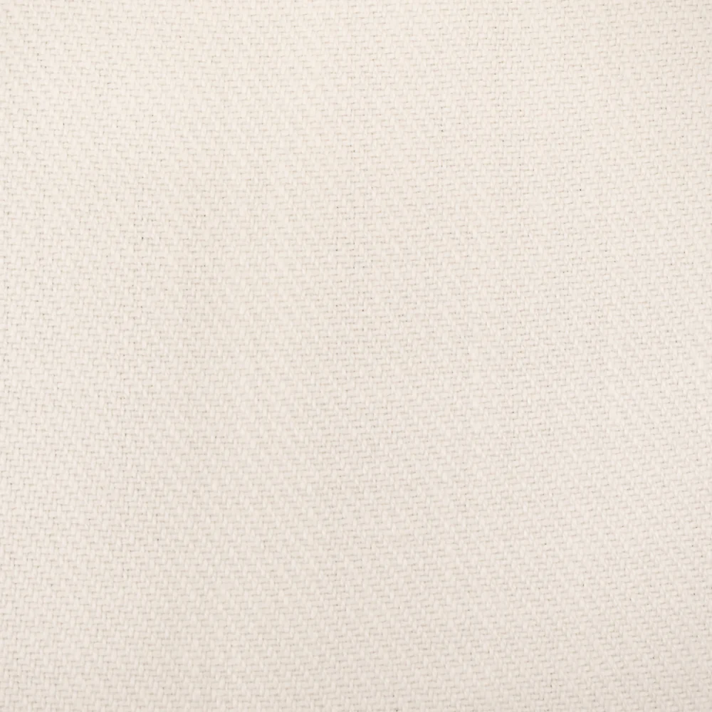 White Moygashel Twill Irish Linen Solid Woven Home Decorating Fabric - Image 4
