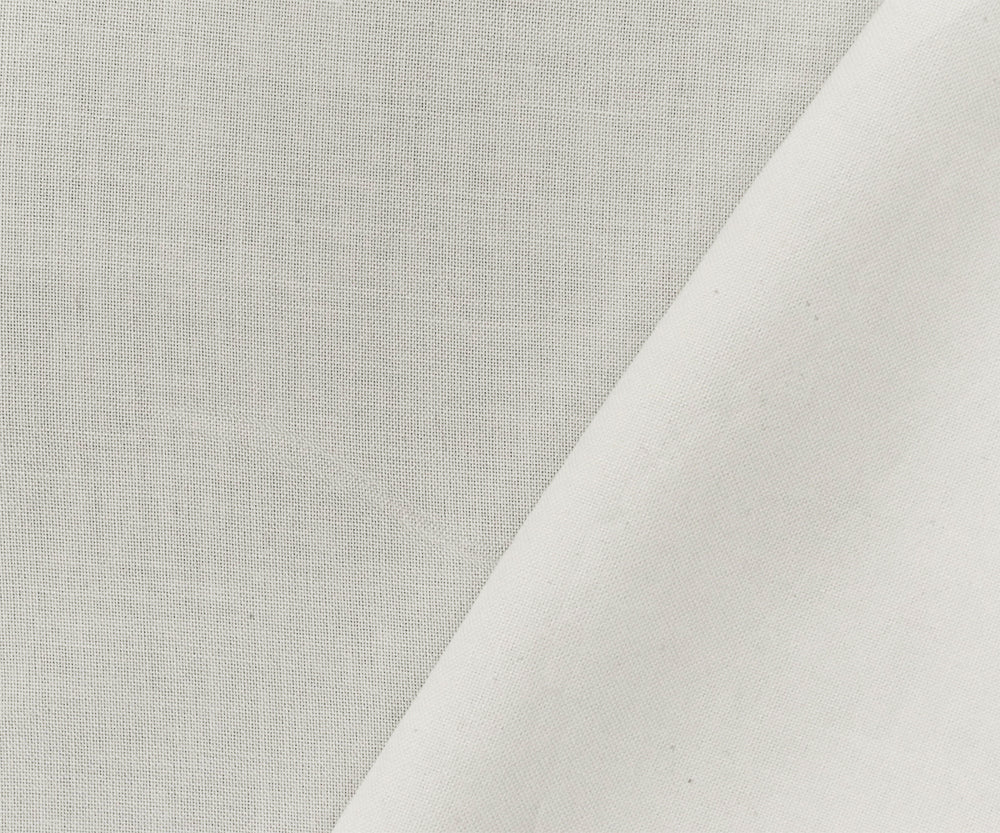 White Rayon Challis Solid Woven Fabric - Image 2