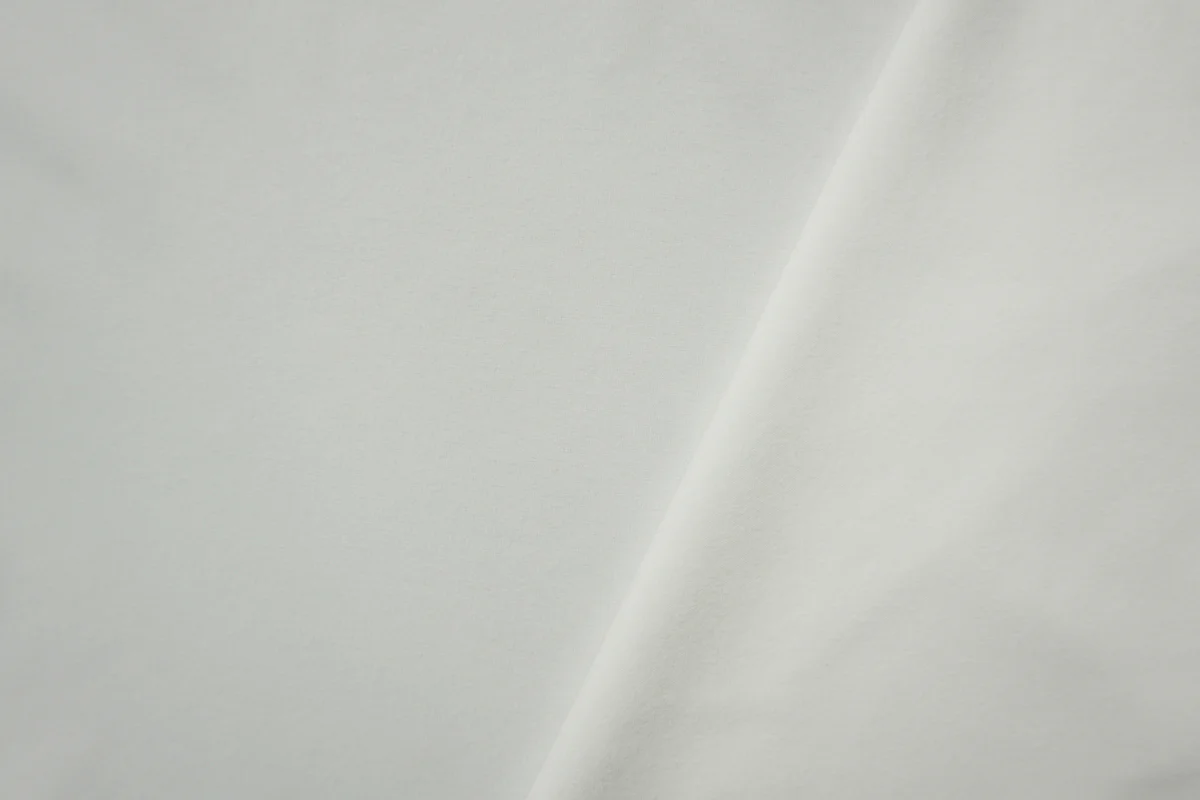 White Super Stretch Matte Charmeuse Satin Woven Fabric - Image 2