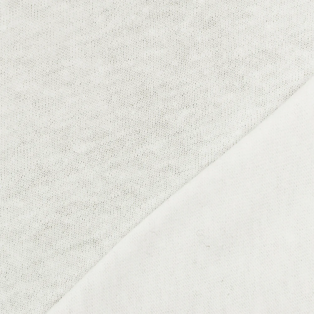 Wind Ivory Solid Stretch Jersey Knit Fabric - Image 2
